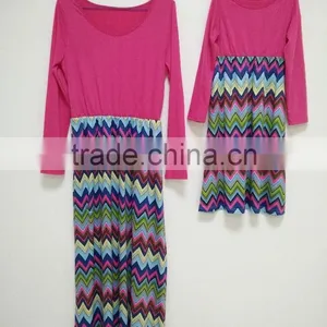 Mommy and me Maxi Dress Mother Daughter Matching Dress thumbnail-2