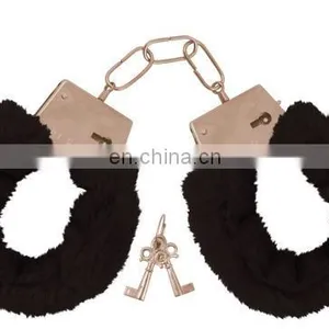 Black Factory Price Sex Handcuffs Cheap Silicone Handcuffs Toy SH010 thumbnail-1
