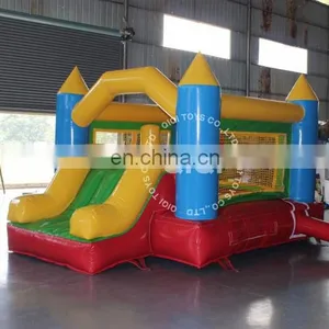 Classic Funny Jumping Castle With Slide Inflatable Bouncer Inflatable Bounce House for Kids thumbnail-1