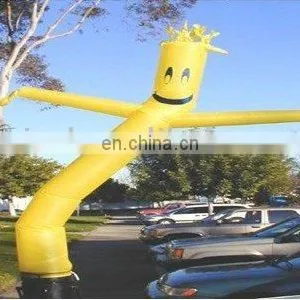 Yellow Color Smile-face Inflatable Air Dancer thumbnail-1