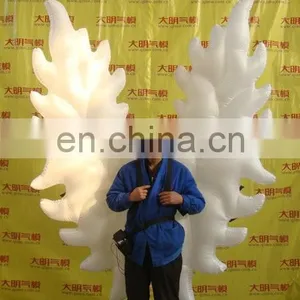 New Style Customized Multicolor Inflatable Angel Wings Costume thumbnail-4
