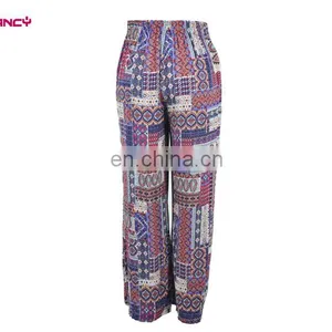 XXX Size Paisley Ethnic Print Elegant Leggings thumbnail-4