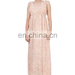 Cotton Ladies Maxi Dress thumbnail-1