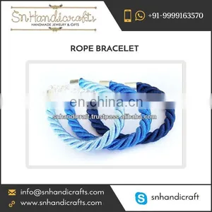 Classy Look Silk Cord Rope Bracelet Manufacturer thumbnail-1