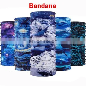 Outdoor Sports Skull Neck Tube Bandanas Seamless Bandana Printed Multifunctional Bandana thumbnail-5
