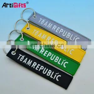 Wholesale Cheap Customized Embroidery Keychain China thumbnail-1