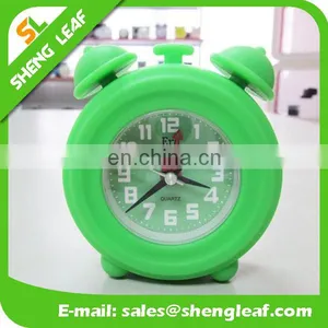 Small Alarm Clock Silicone Alarm Clock Snooze Mute Electronic Clock thumbnail-5