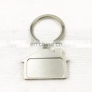 3D High Quality Metal Keychains With House Image thumbnail-2