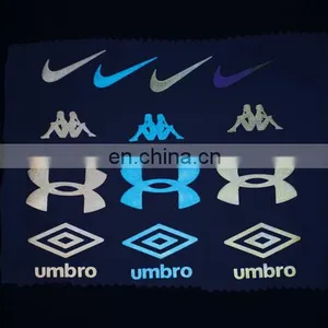 Custom Reflective Logo for Iron on T-shirt thumbnail-1