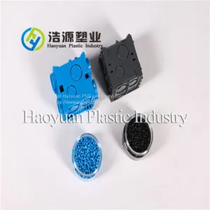 Factory Price PVC Compounds/Virgin PVC Granules/Hot Sales PVC for Junction Box thumbnail-1