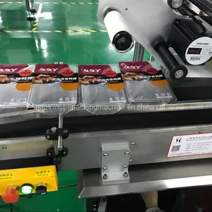 Automatic Plastic Boxes Top Sticker Flat Surface Labeling Machine thumbnail-3