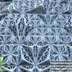 Perforating Metal Sheet Solid Aluminum Cladding Panels for Building Wall Decoration thumbnail-2