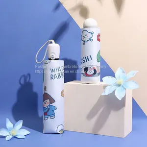 Sun Umbrella Sunshade Umbrella Sunny Umbrella Sunscreen Umbrella UV Protection Girl Male Dual Purpose Automatic Umbrella Small Portable Umbrella thumbnail-3