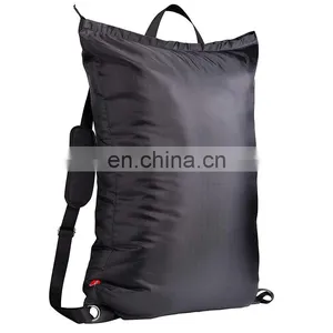 Large Capacity Washable Laundry Bag With Straps Dirty Clothes Storage Backpack For College thumbnail-1