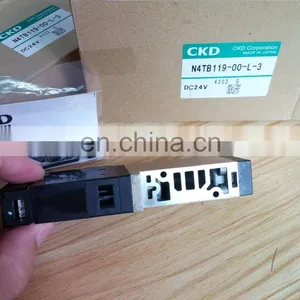 High Quality CKD Magnetic Solenoid Valve Low Pressure N4TB119-00-L-3-DC24V thumbnail-2