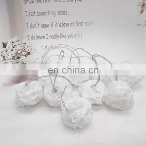 Valentine's Day Party Unique LED Fairy Cloth Rose String Light For Wedding Holiday thumbnail-5