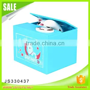 New Gift Item Stealing Money Cat,plastic Money Box for Kids thumbnail-5