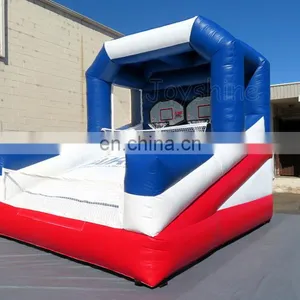 Outdoor Inflatable Basketball Shoot Game Hoop Court Shooting Bouncer For Sale thumbnail-2