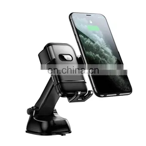 JOYROOM Wireless Car Charger,15W Qi Fast Charging Auto-Clamping Car Mount,Windshield Dash Air Vent Phone Holder thumbnail-2