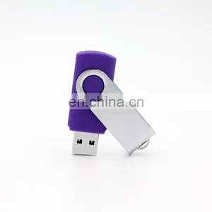 Factory Hot Selling Swivel u Disk Customized Logo Plastic Pendrive 16g 32gb Twister USB Flash Drive thumbnail-4