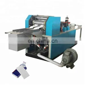 Hot Seller Automatic Handkerchief Pocket Tissue Paper Manufacturing Machine thumbnail-1