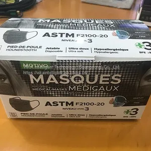 ASTM LEVEL 3 Medical Surgical Mask CE Approved Face Mask in Canada thumbnail-2