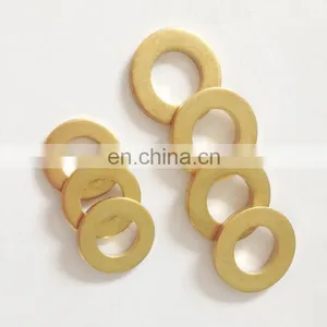 GB97 M4 M5 M6 M8 M10 Brass Flat Round Washer thumbnail-2