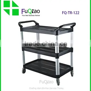 Factory Price High Quality Metal Hotel Service Large Dinner Trolley With Wheel thumbnail-4