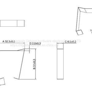 EE30 Clip EFD30 EPC30 Clamps,EE30 High-frequency Transformer Clip,sus301 Stainless Steel,Fast Delivery！ thumbnail-2