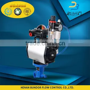 Pneumatic Wafer And Lug Type Butterfly Valves Dn200 thumbnail-5