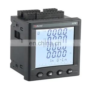 AC Ethernet/RS485 Multifunction Energy Meter 3-phase Full Electricity Parameter Measurement Acrel APM810 TF Flashcard/Micro SD thumbnail-1