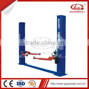 Double Cylinder Hydraulic Lift Type and CE Certification Two Post Car Lift thumbnail-1
