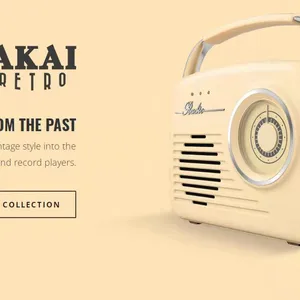 Retro Portable DAB,FM Radio With Retro Dial and Bluetooth Speaker thumbnail-3