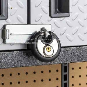 4 Digit Combination Discus Padlock With Colorful Anti-collision Ring thumbnail-3