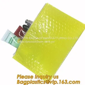 Slider Zipper Biodegradable Bubble Out Pouch Envelopes Protective Wrap Bags For Mail & Storage Bubble Mailers thumbnail-4