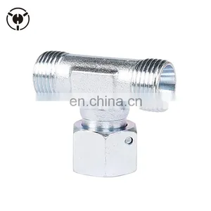 Parker Adapter Connector Hydraulic Ferrules Iron Pipe Fitting Straight Hydraulic Fitting for High Speed Rails thumbnail-4