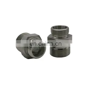 Copper Brass Stainless Steel Fitting Coupling Straight Fitting for High Speed Rails thumbnail-3