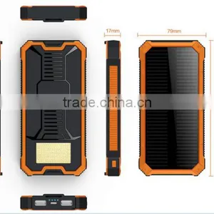 Waterproof Solar Charge Power Bank With 20000mah High Power Solar Power Bank for Travelling Quality Choice thumbnail-1