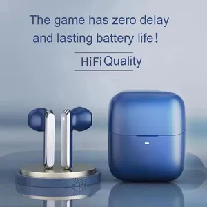 2022 Ear Buds Wireless Bt Mobile Accessories Handsfree Earphone In Ear Headphones thumbnail-5