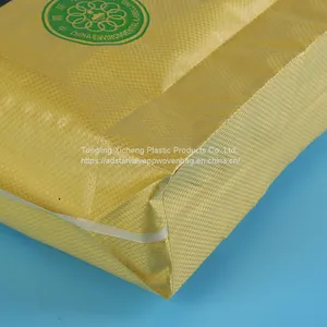 Moisture Proof Heat Seal Wheat Flour Food 25kg Kraft Paper Bag thumbnail-1