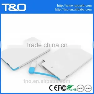 Shenzhen 2500mah Credit Card Power Bank Mobile Battery thumbnail-1