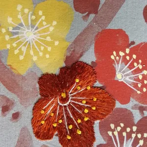 Hand Painted Silk Wllpaper thumbnail-1
