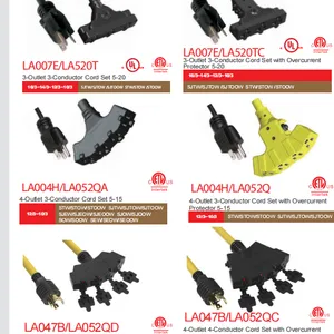 NEMA 5-20P / 5-20R Generator Extension Cords/Special Use thumbnail-3