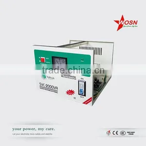 160-240V to 220V AC Single Phase Approve Portable 2000W Automatic Voltage Regulator thumbnail-2