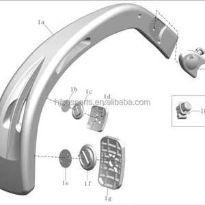Kinglong Bus Spare Parts Auto Right Side RearView Mirror 0123 Auto Side Mirror Accessories thumbnail-5