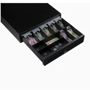 Heavy Duty Cash Drawer Electronic Cash Drawer for POS System thumbnail-2