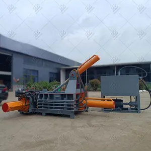 Heavy Duty Hydraulic Metal Scrap Baler With Emergency Stop and Overload Protection for Automotive Dismantling thumbnail-5