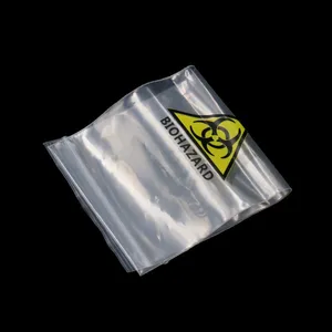 Biohazard Specimen Transport Bags for Sample Tubes, Centrifuge Tubes, and Blood Collection Tubes thumbnail-2