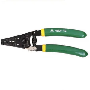 Wire Stripping Pliers 7.5-inch, High Carbon Steel Tool With Comfortable Grip Handles thumbnail-1