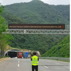 Tunnel Variable Information Message Board, Traffic Information Display Screen, Led Variable Information Sign, Variable Speed Limit Sign thumbnail-3